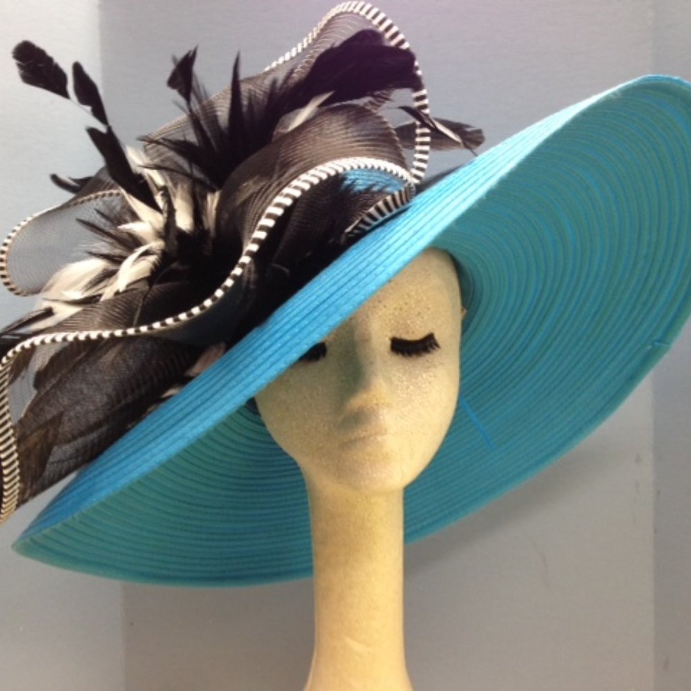 Authentic one-of-a-kind derby hat